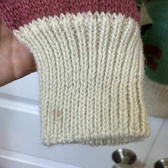 Vintage El Gran Pajaten Sweater Womens Wool Handcrafted Alpaca Wool Knit - Picture 5 of 8